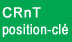 CRnT position cl&eacute;